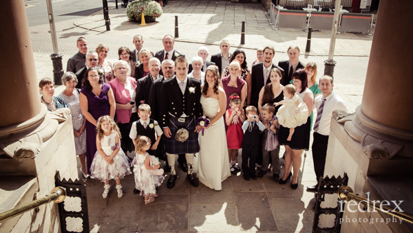 Confetti Northampton Guildhall Wedding
