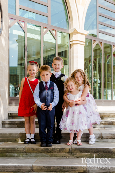 Children at Wedding, Northampton Guildhall